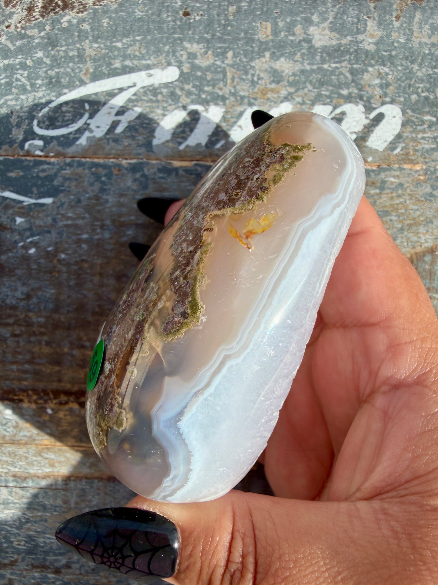 Gorgeous Scenic Moss Agate Freeform | Opt 59