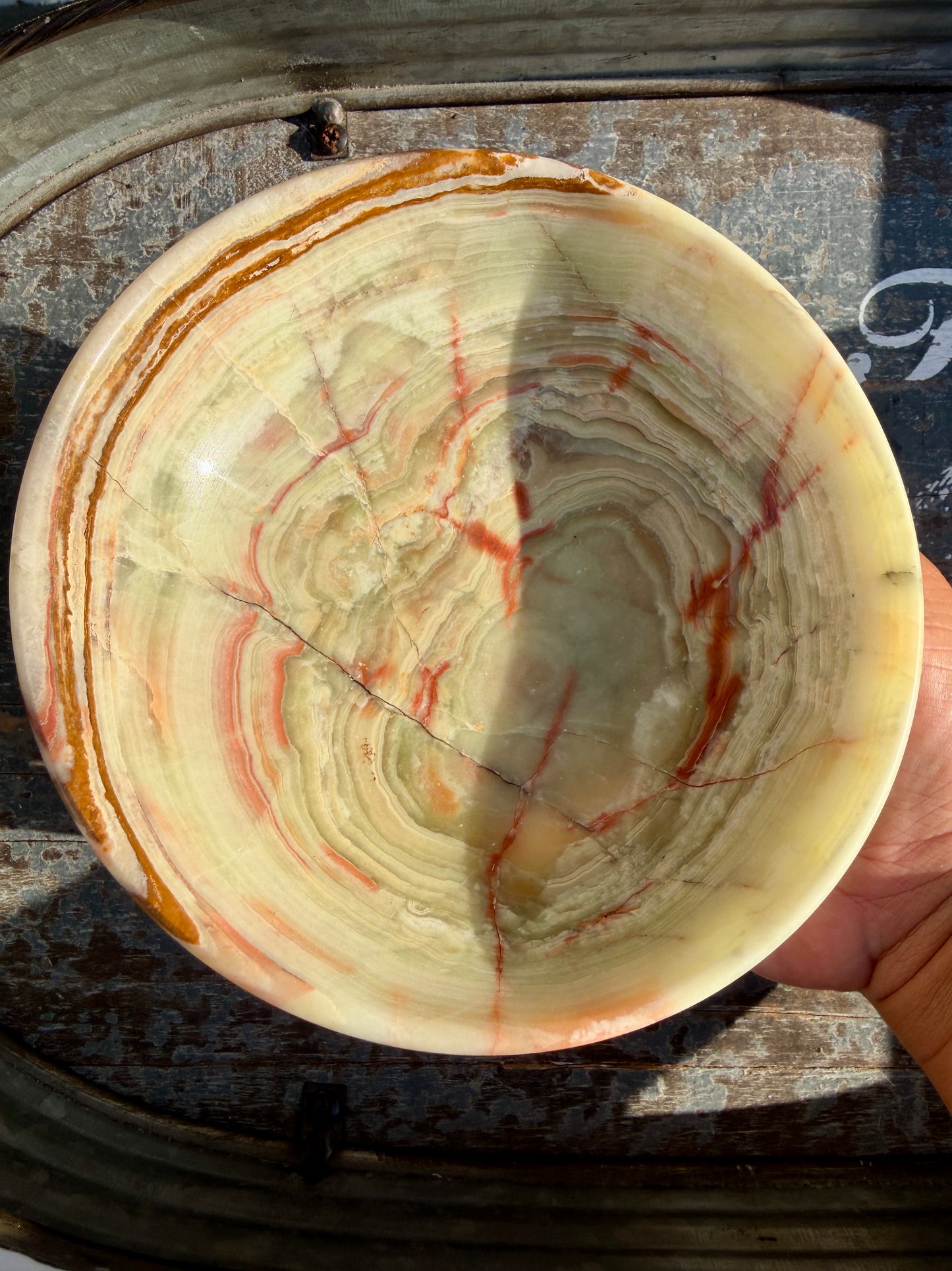 Gorgeous Green Onyx Bowl | Opt F