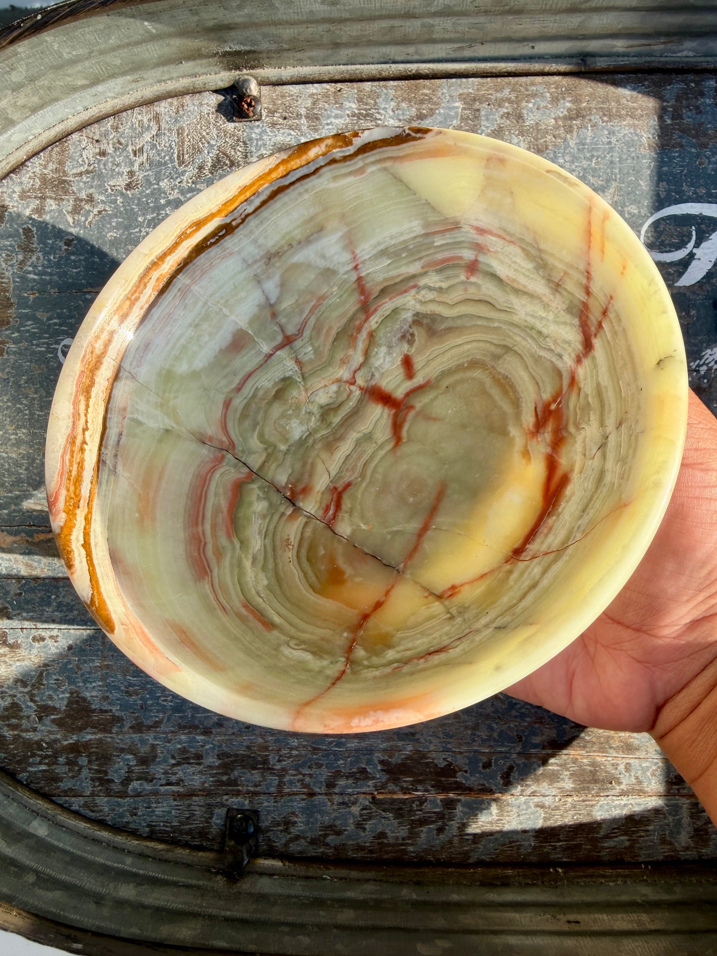 Gorgeous Green Onyx Bowl | Opt F