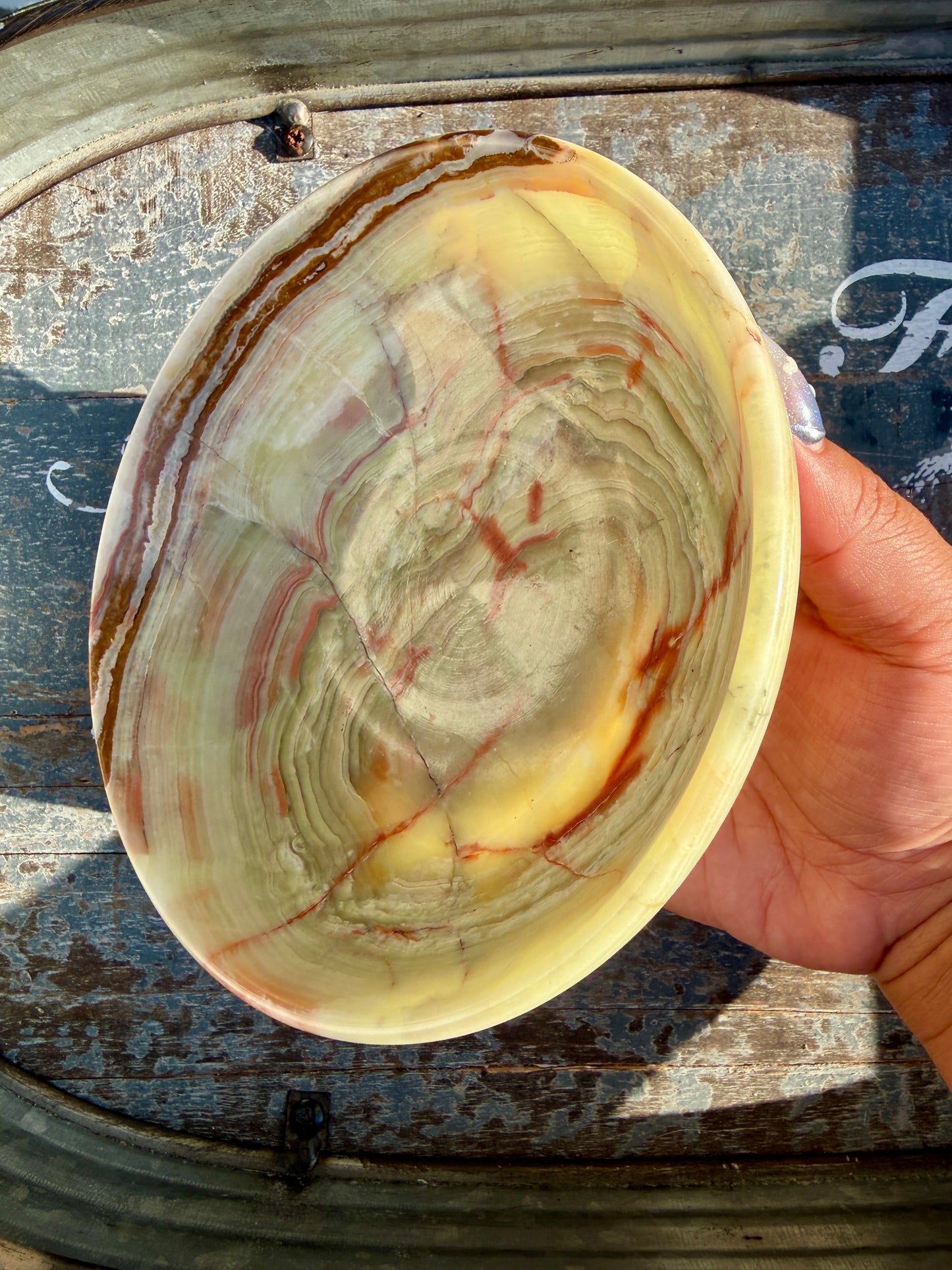 Gorgeous Green Onyx Bowl | Opt F