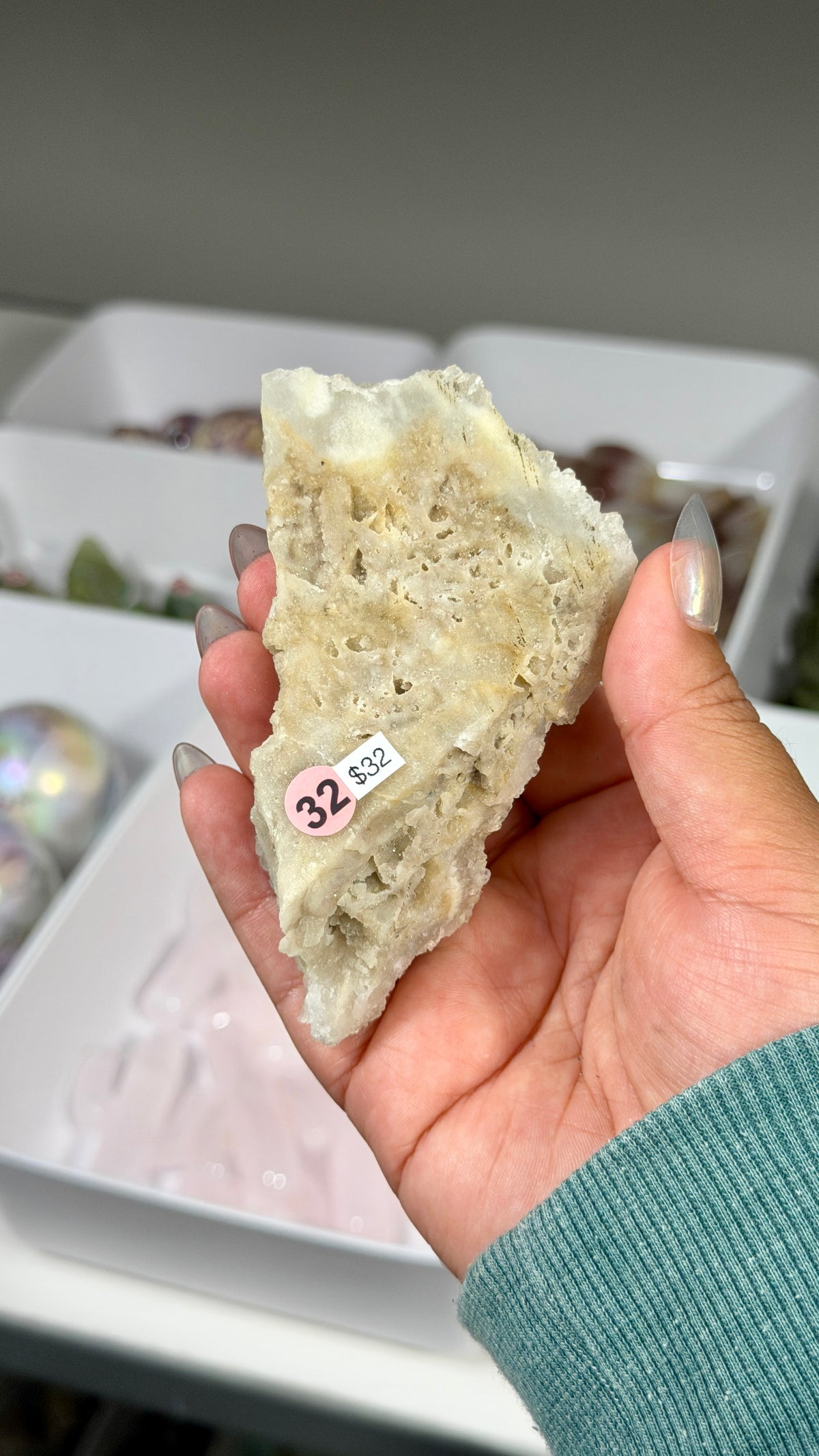 Gorgeous Raw Blue Cubic Fluorite | Opt 32