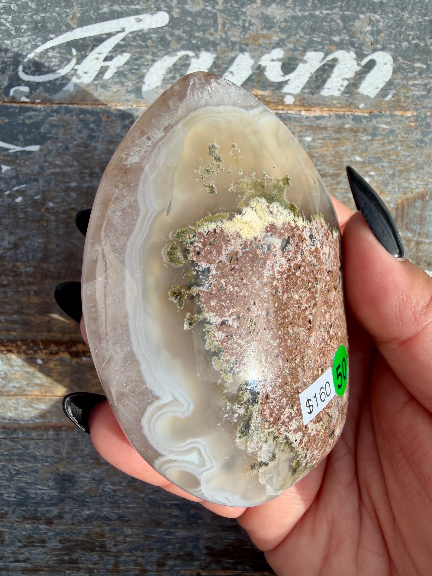 Gorgeous Scenic Moss Agate Freeform | Opt 50