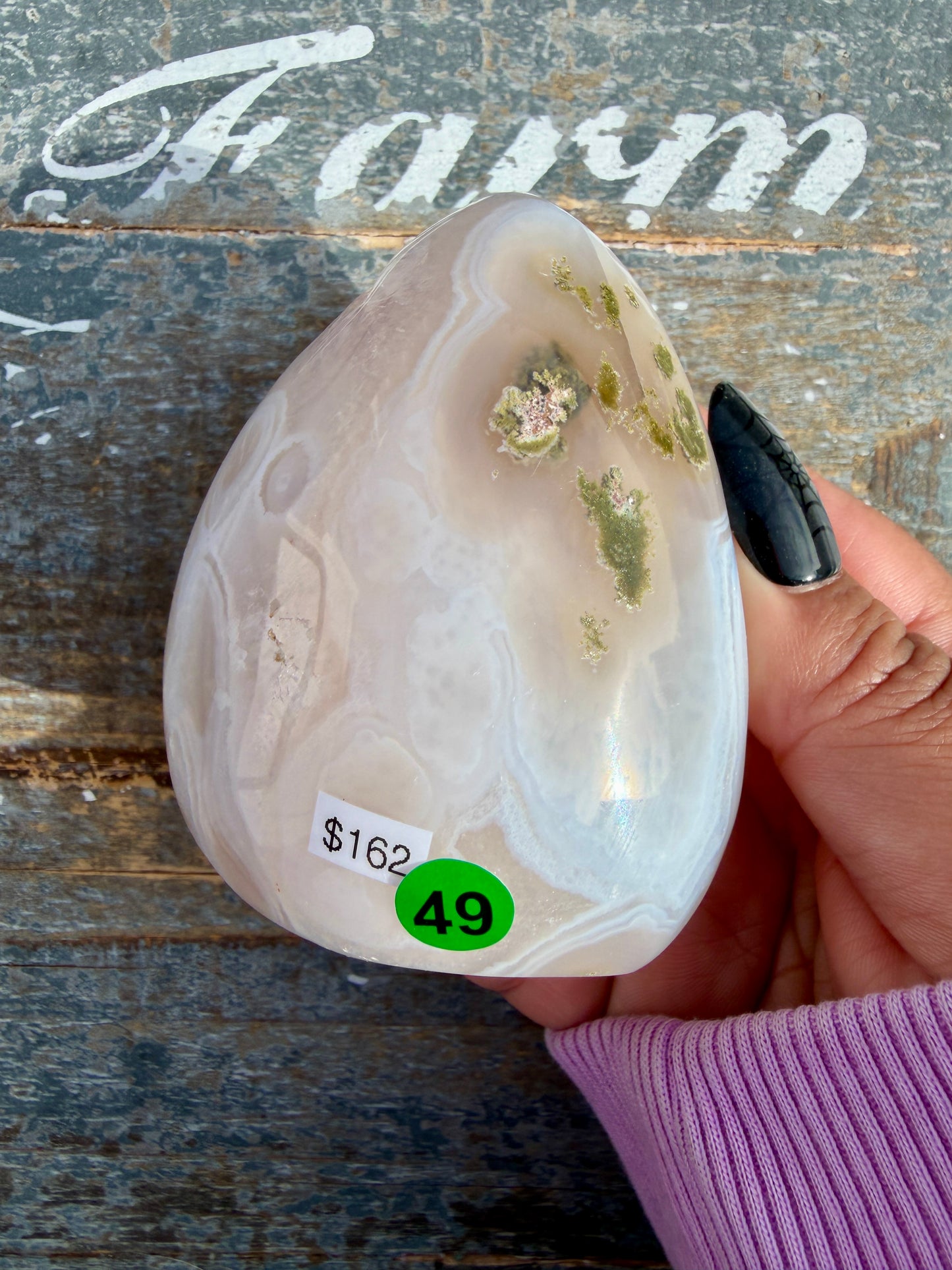 Gorgeous Scenic Moss Agate Freeform | Opt 49