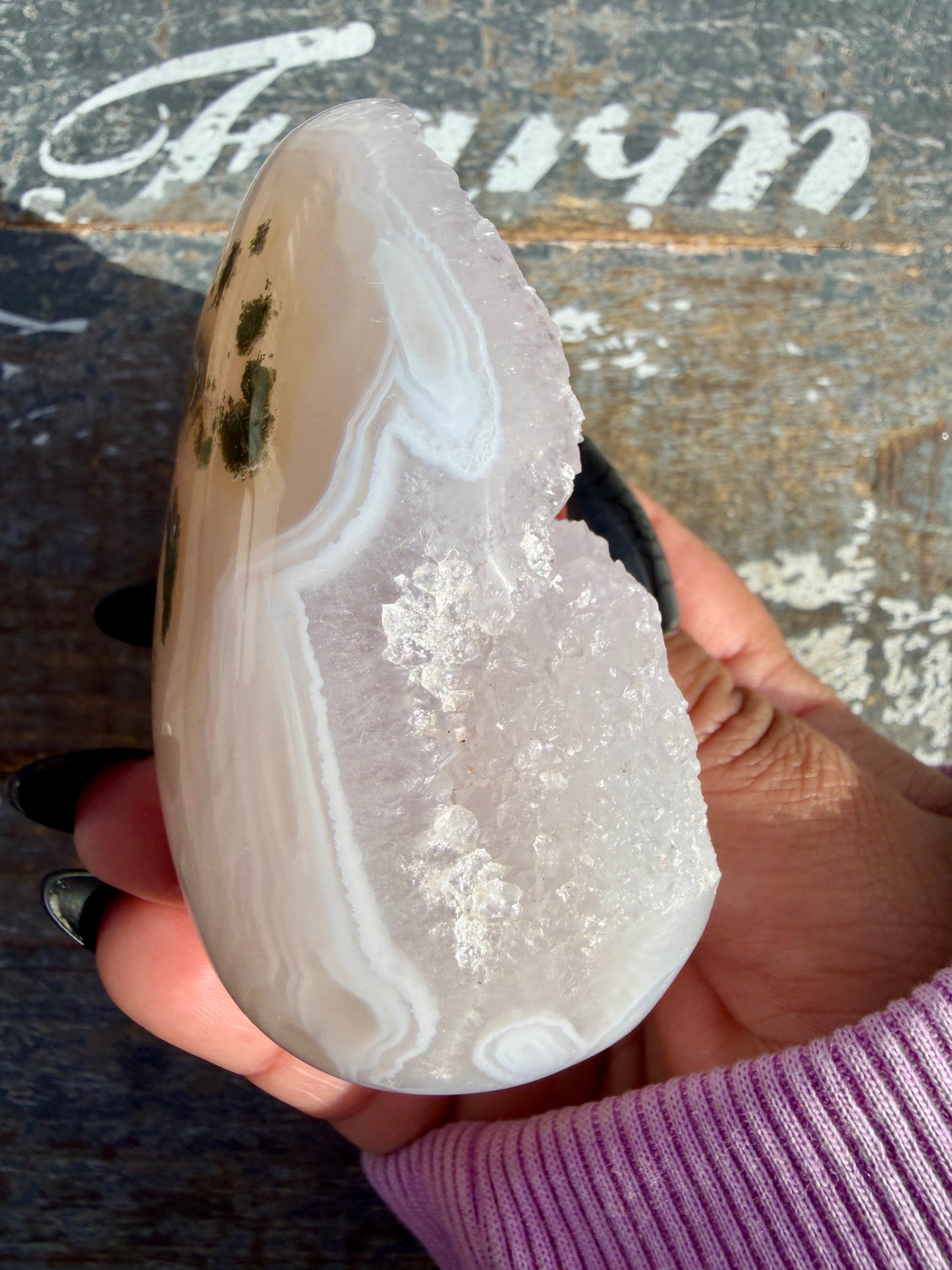 Gorgeous Scenic Moss Agate Freeform | Opt 49