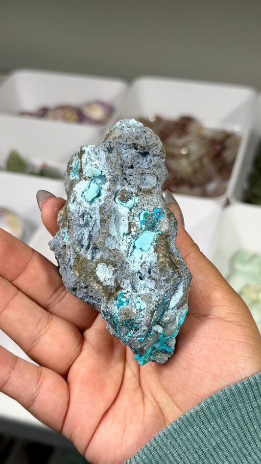 Gorgeous Malachite & Chrysocolla Specimen | The Congo | Opt 47