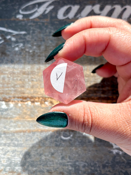 Gorgeous High Quality Rose Quartz Carving | V