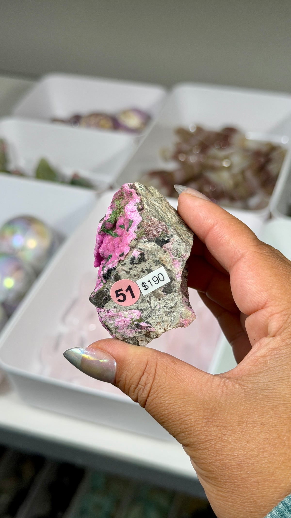 Gorgeous Malachite & Pink Colboltan Calcite Specimen | The Congo | Opt 51