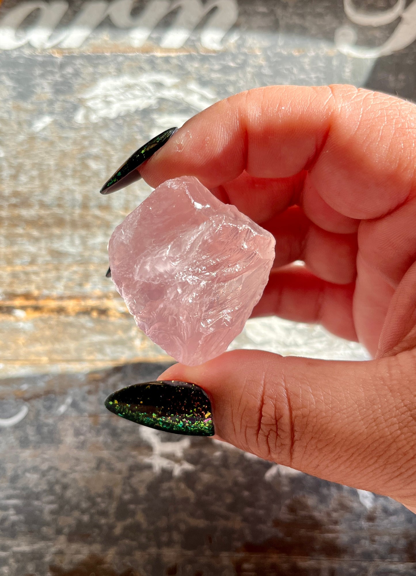 Gorgeous Gem Grade Raw Natural Rose Quartz from Brazil *Tucson Exclusive*