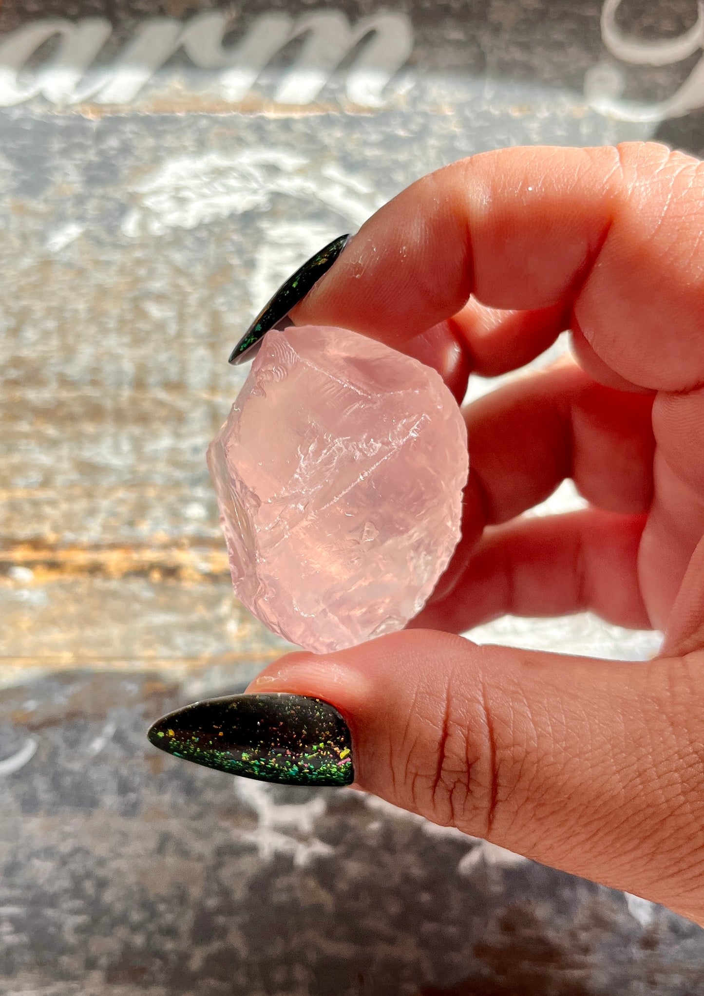 Gorgeous Gem Grade Raw Natural Rose Quartz from Brazil *Tucson Exclusive*