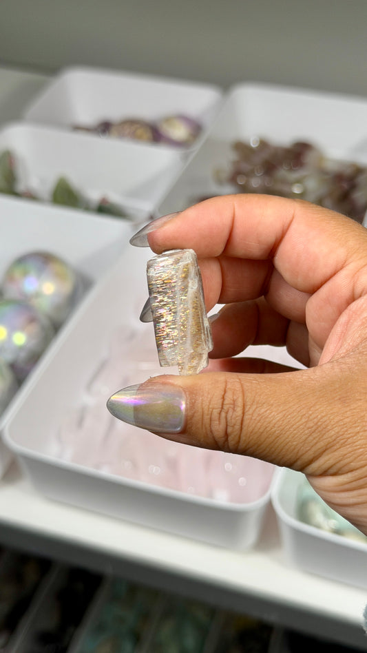 Gorgeous Meteor Shower Sunstone Freeform | Opt 66