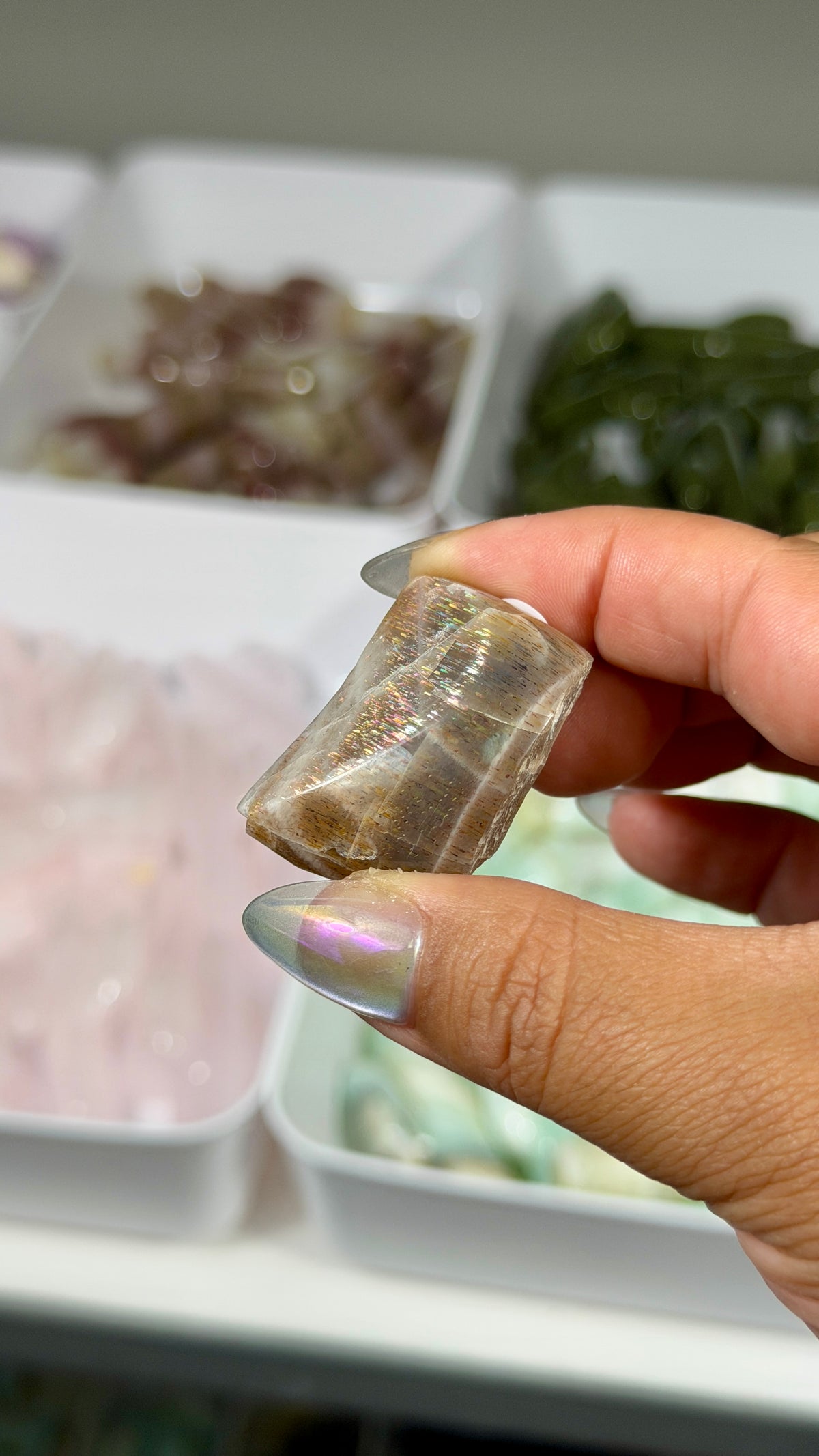 Gorgeous Meteor Shower Sunstone Freeform | Opt 67