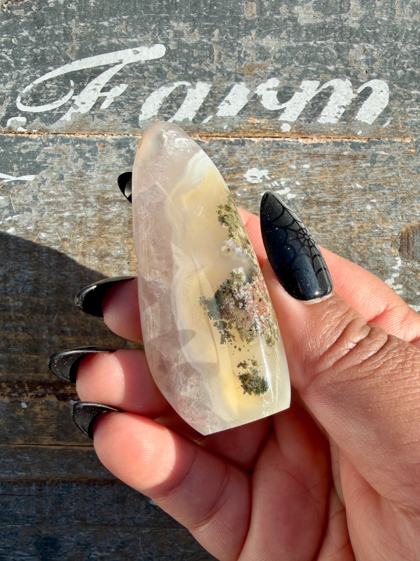 Gorgeous Scenic Moss Agate Freeform | Opt 39