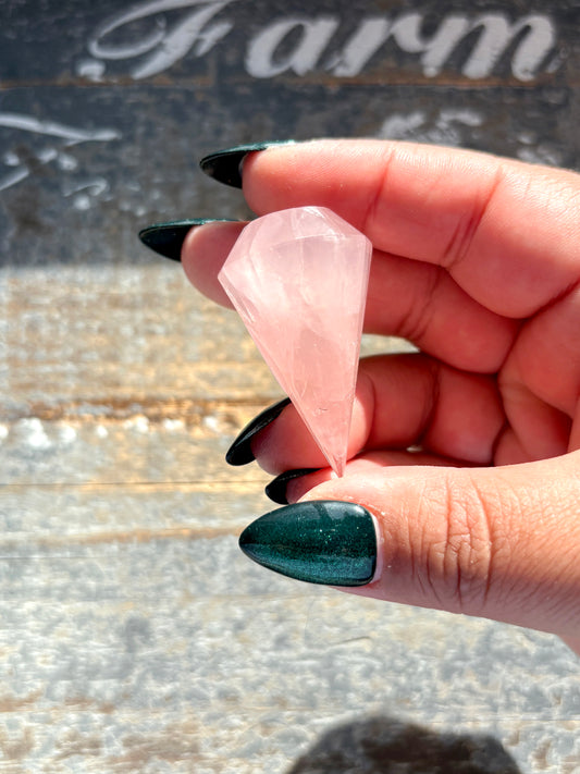 Gorgeous High Quality Rose Quartz Carving | C