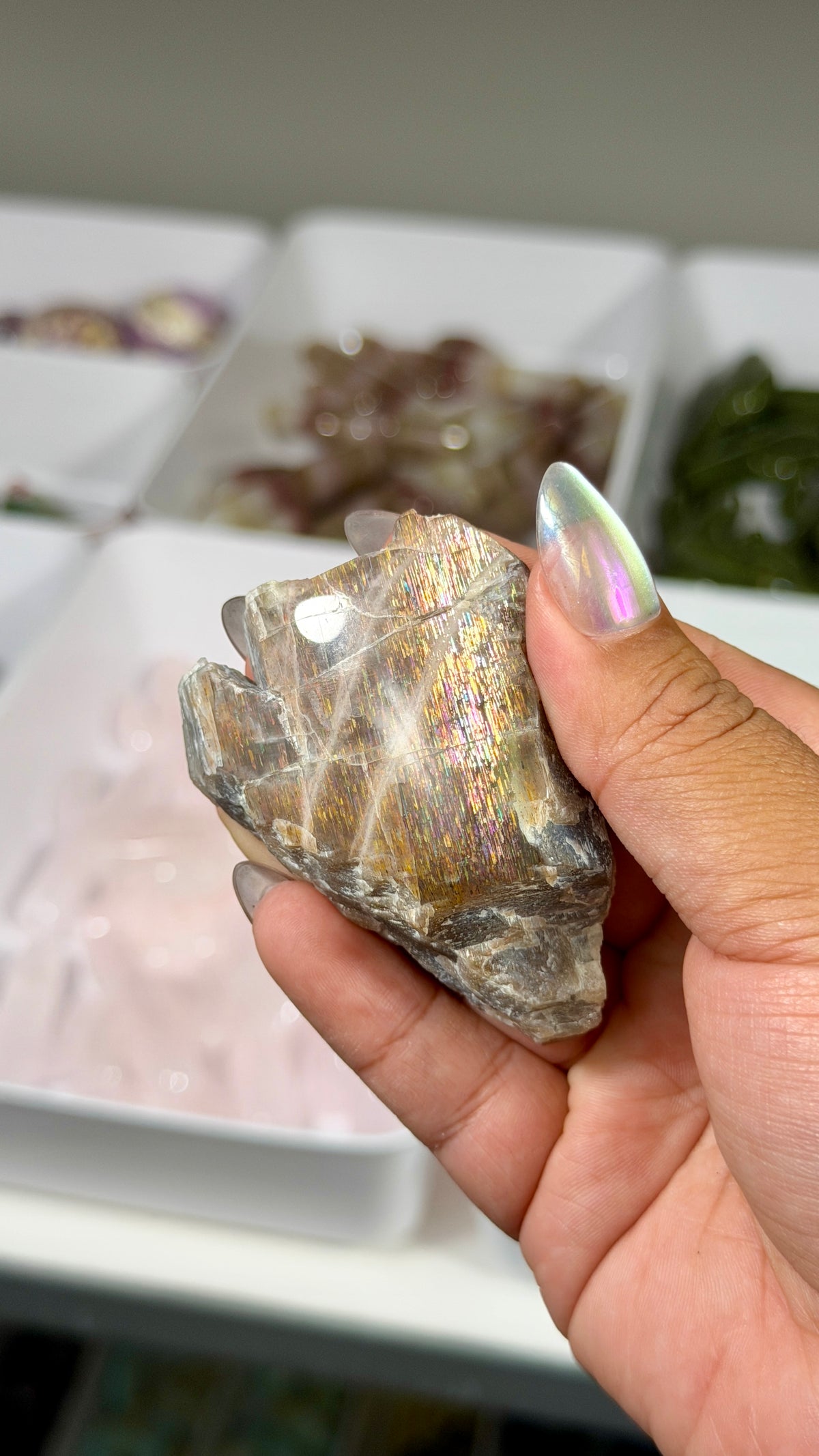 Gorgeous Meteor Shower Sunstone Freeform | Opt 68