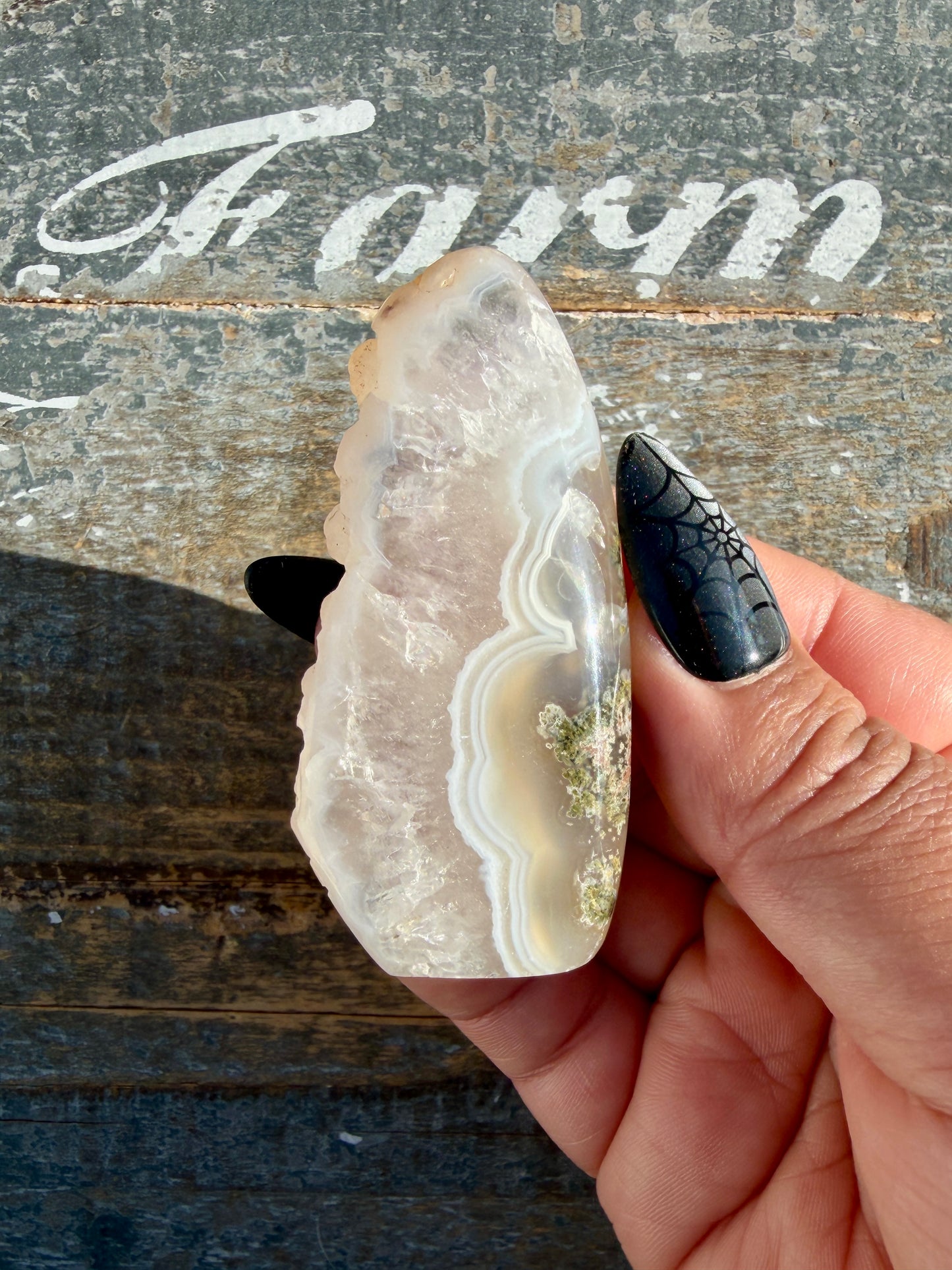 Gorgeous Scenic Moss Agate Freeform | Opt 39