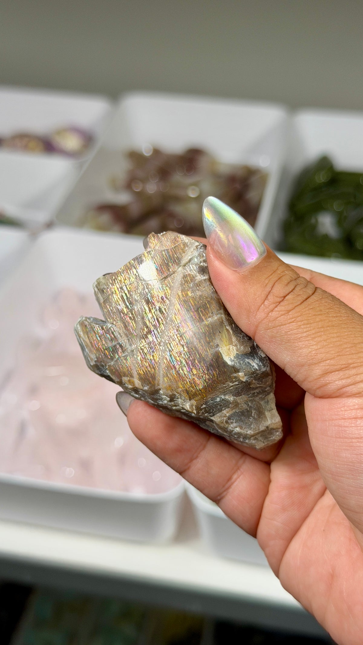 Gorgeous Meteor Shower Sunstone Freeform | Opt 68