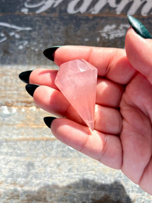 Gorgeous High Quality Rose Quartz Carving | A