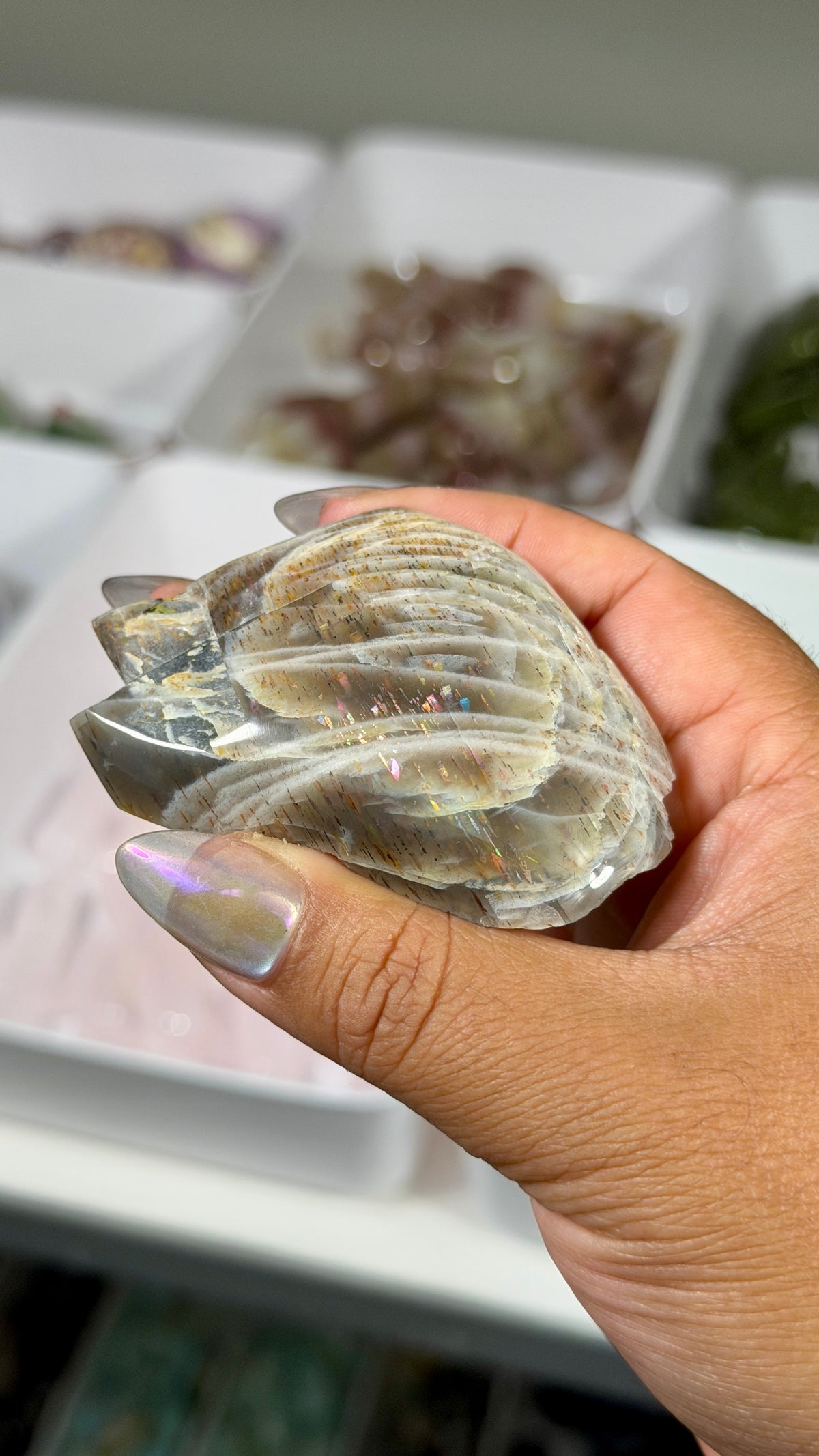 Gorgeous Meteor Shower Sunstone Freeform | Opt 69