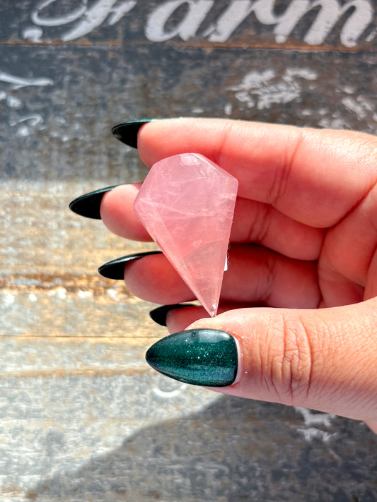 Gorgeous High Quality Rose Quartz Carving | B