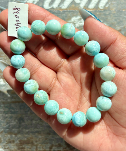 Gorgeous Larimar Bracelet from the Dominican Republic