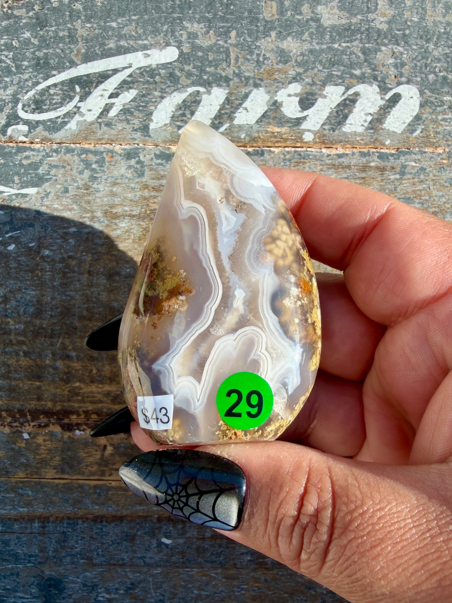 Gorgeous Scenic Moss Agate Freeform | Opt 29
