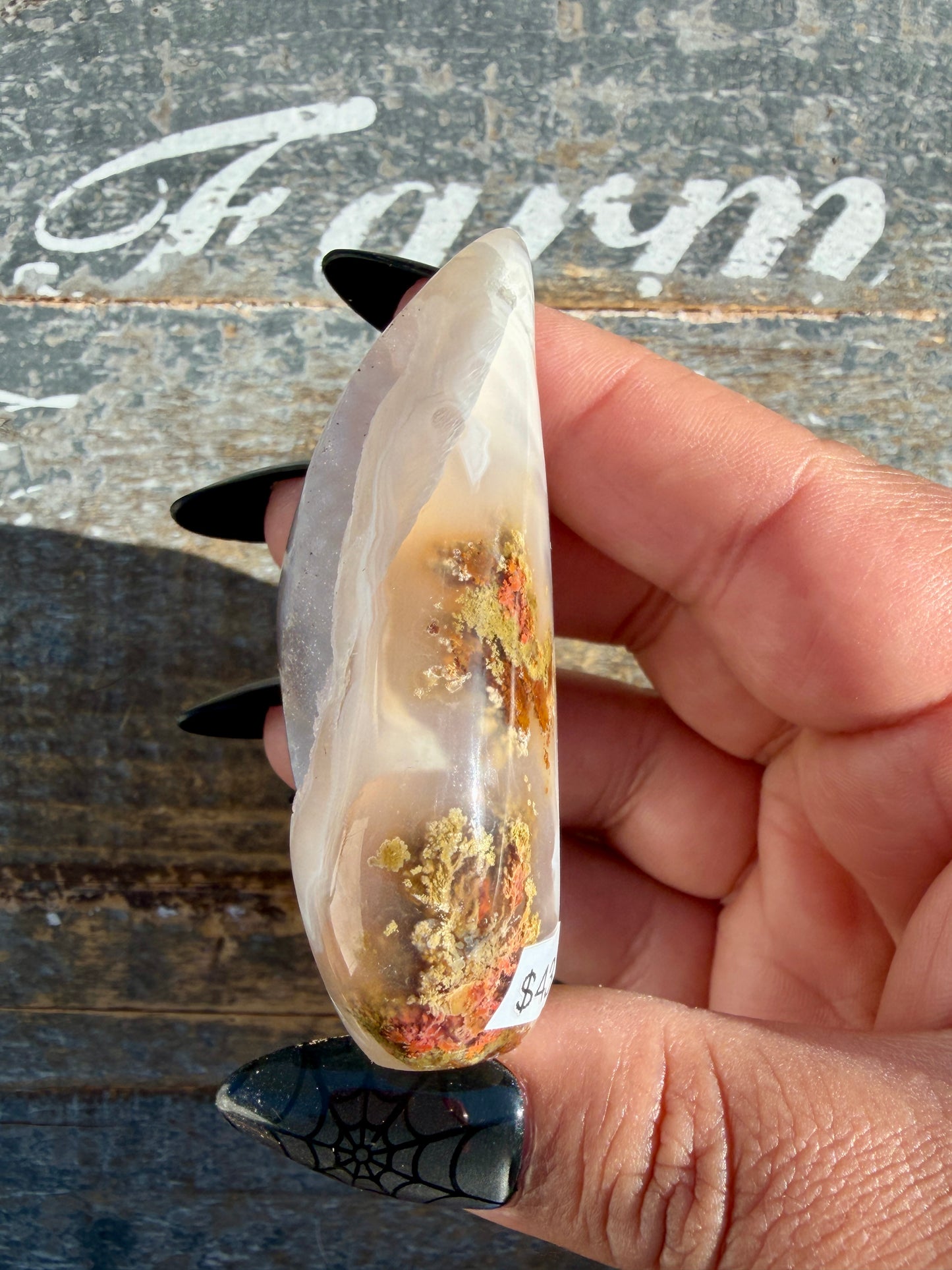 Gorgeous Scenic Moss Agate Freeform | Opt 29