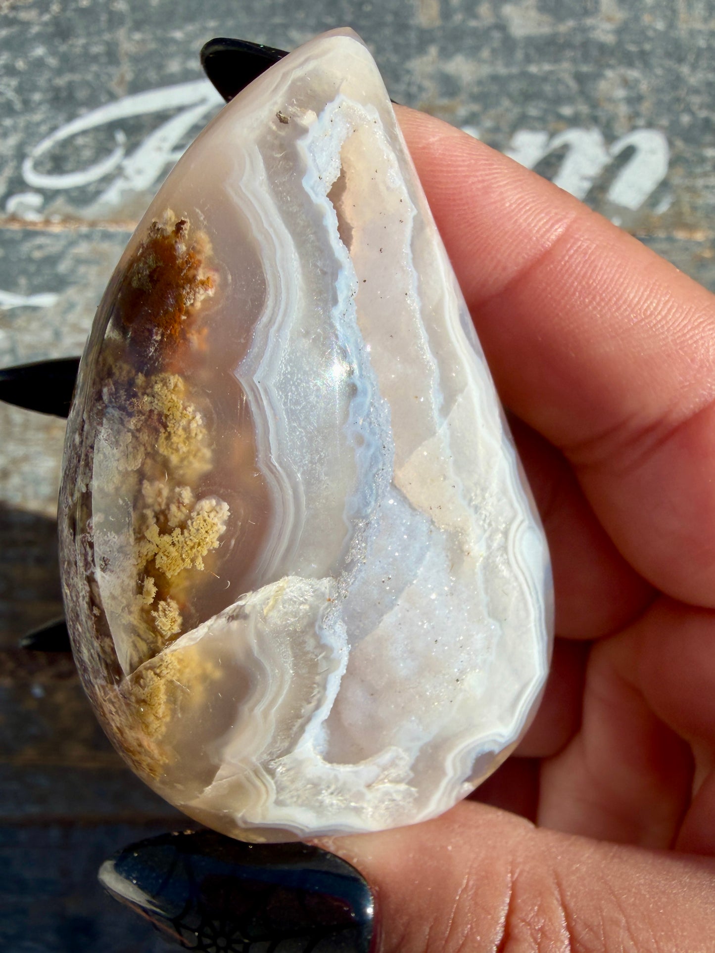 Gorgeous Scenic Moss Agate Freeform | Opt 29