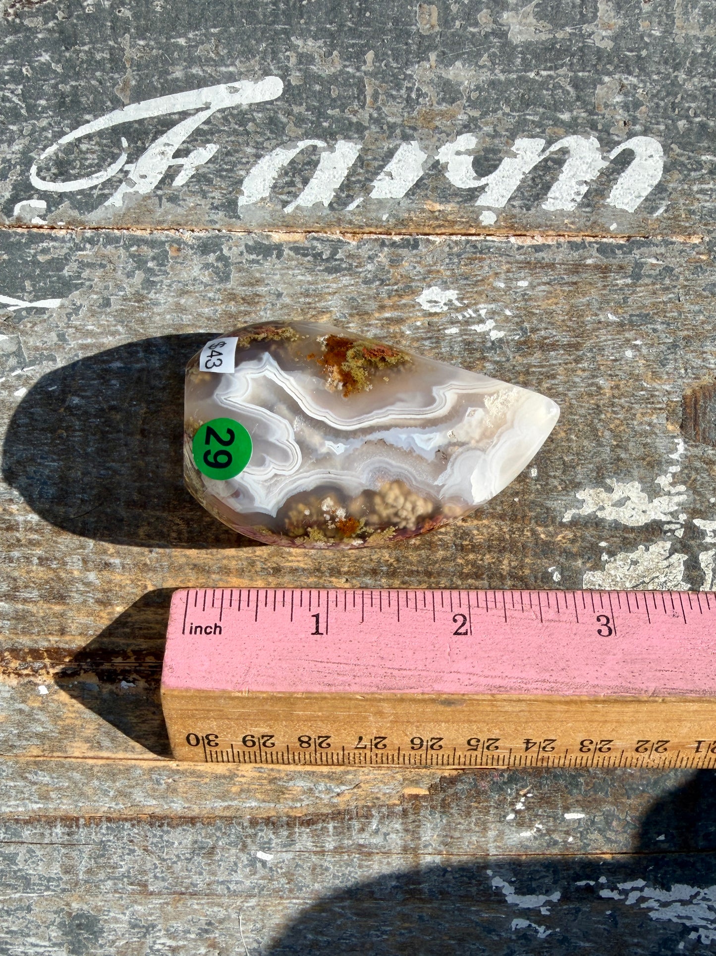 Gorgeous Scenic Moss Agate Freeform | Opt 29