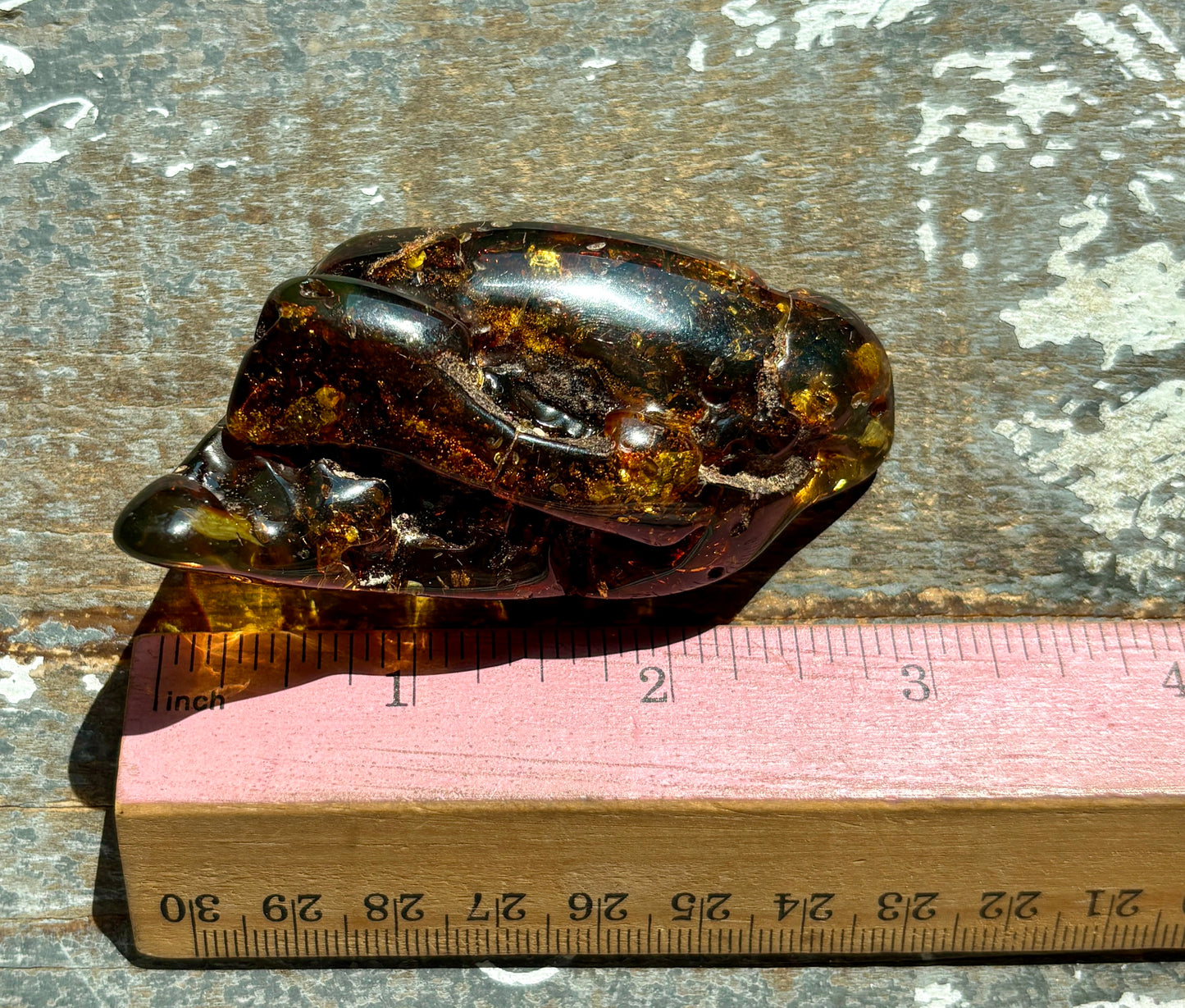 Gorgeous Green Amber from Lithuania