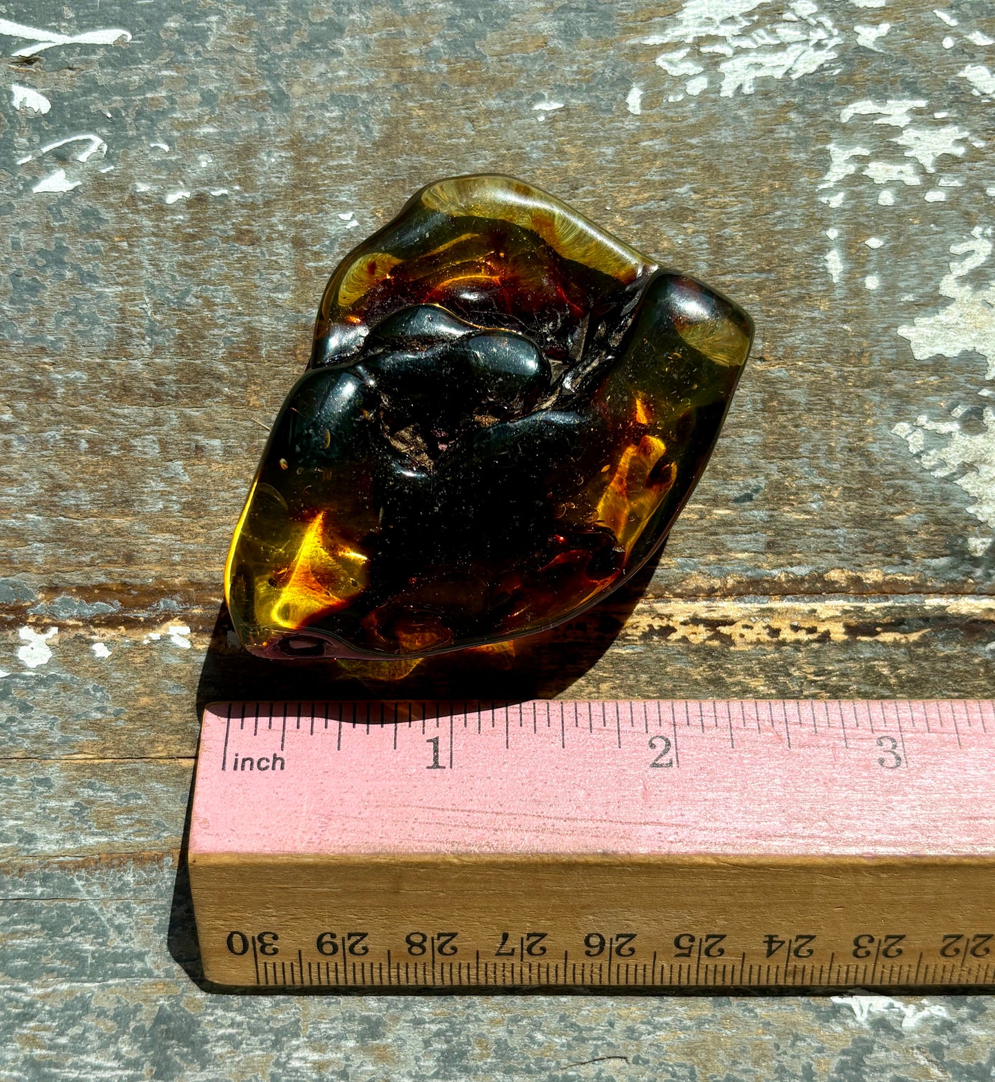 Gorgeous Green Amber from Lithuania