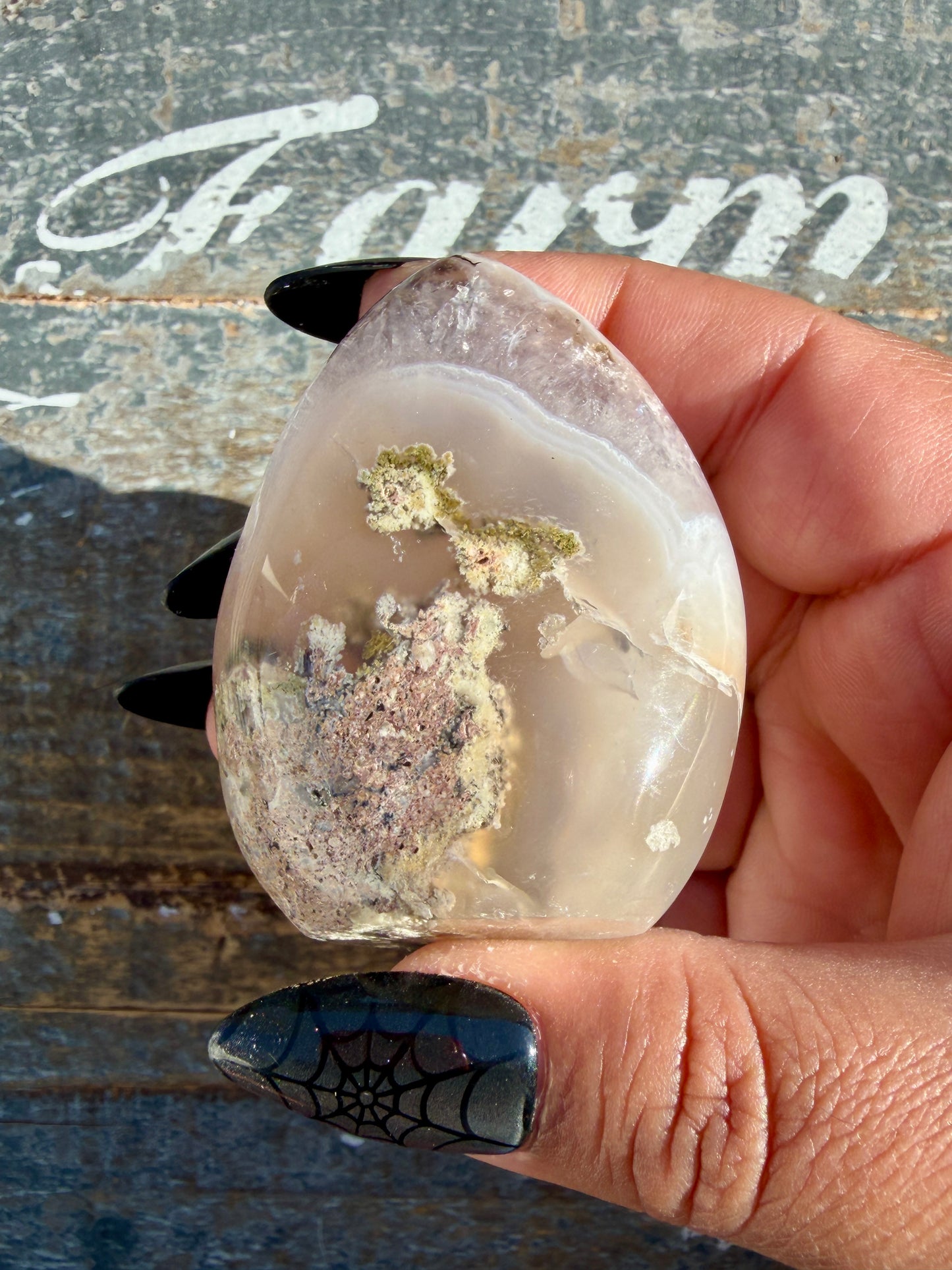 Gorgeous Scenic Moss Agate Freeform | Opt 7
