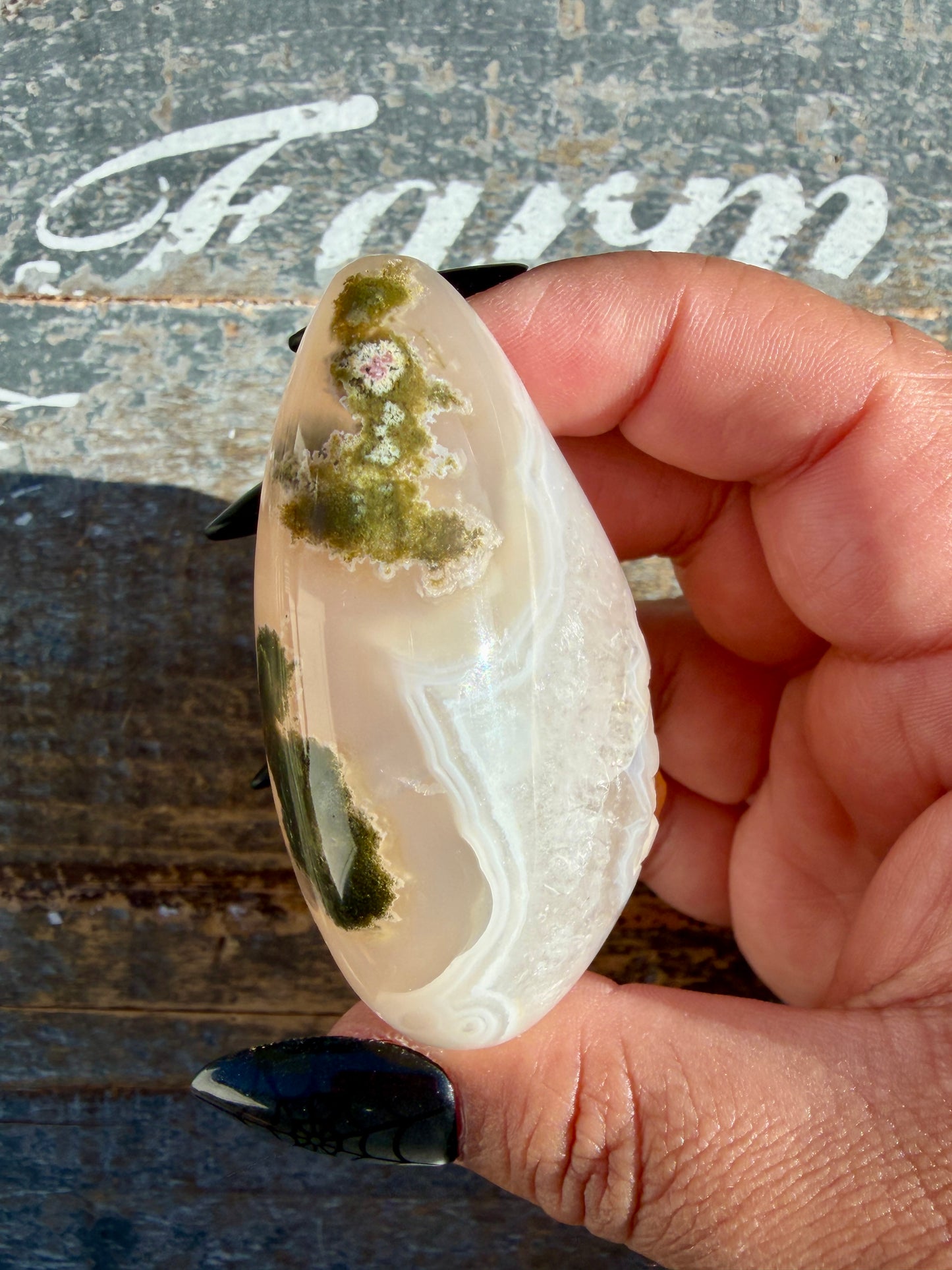Gorgeous Scenic Moss Agate Freeform | Opt 3