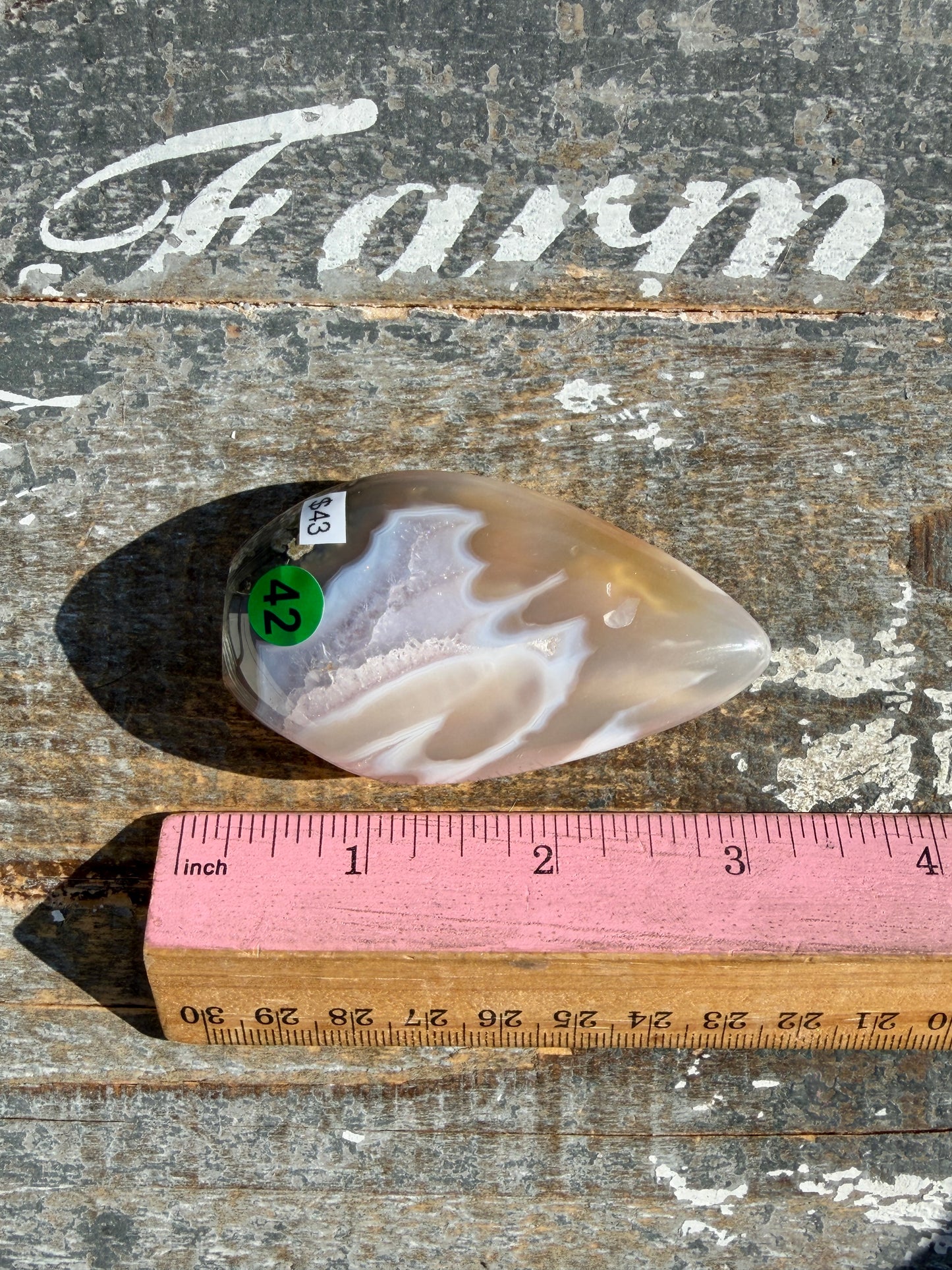 Gorgeous Scenic Moss Agate Freeform | Opt 42