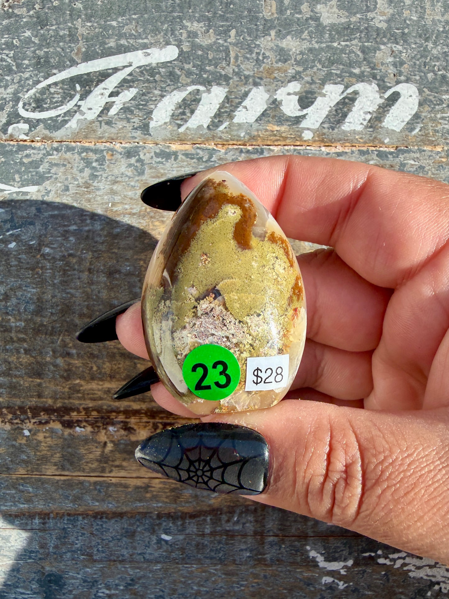 Gorgeous Scenic Moss Agate Freeform | Opt 23