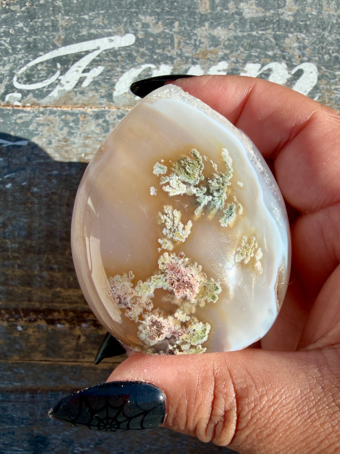Gorgeous Scenic Moss Agate Freeform | Opt 12