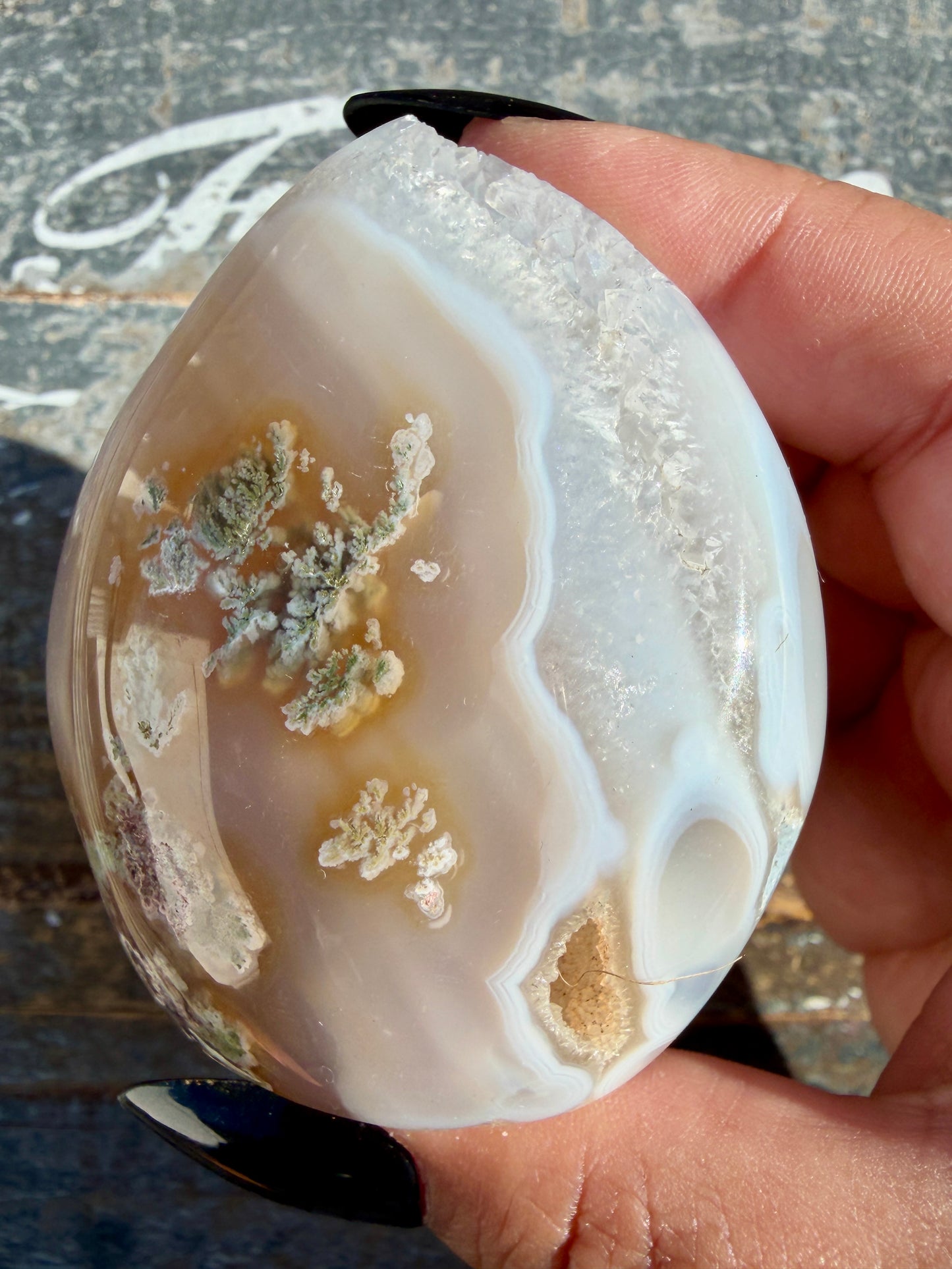 Gorgeous Scenic Moss Agate Freeform | Opt 12