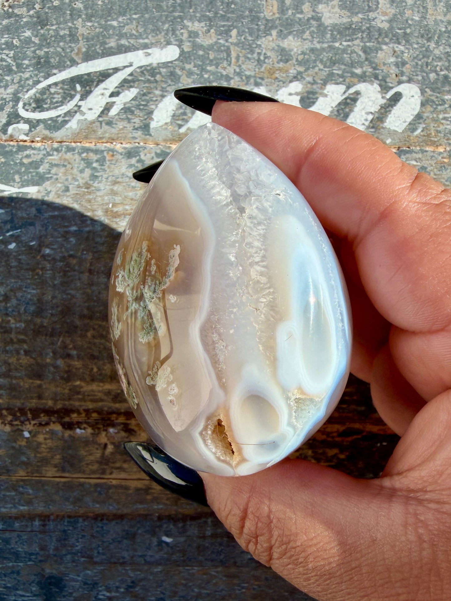 Gorgeous Scenic Moss Agate Freeform | Opt 12