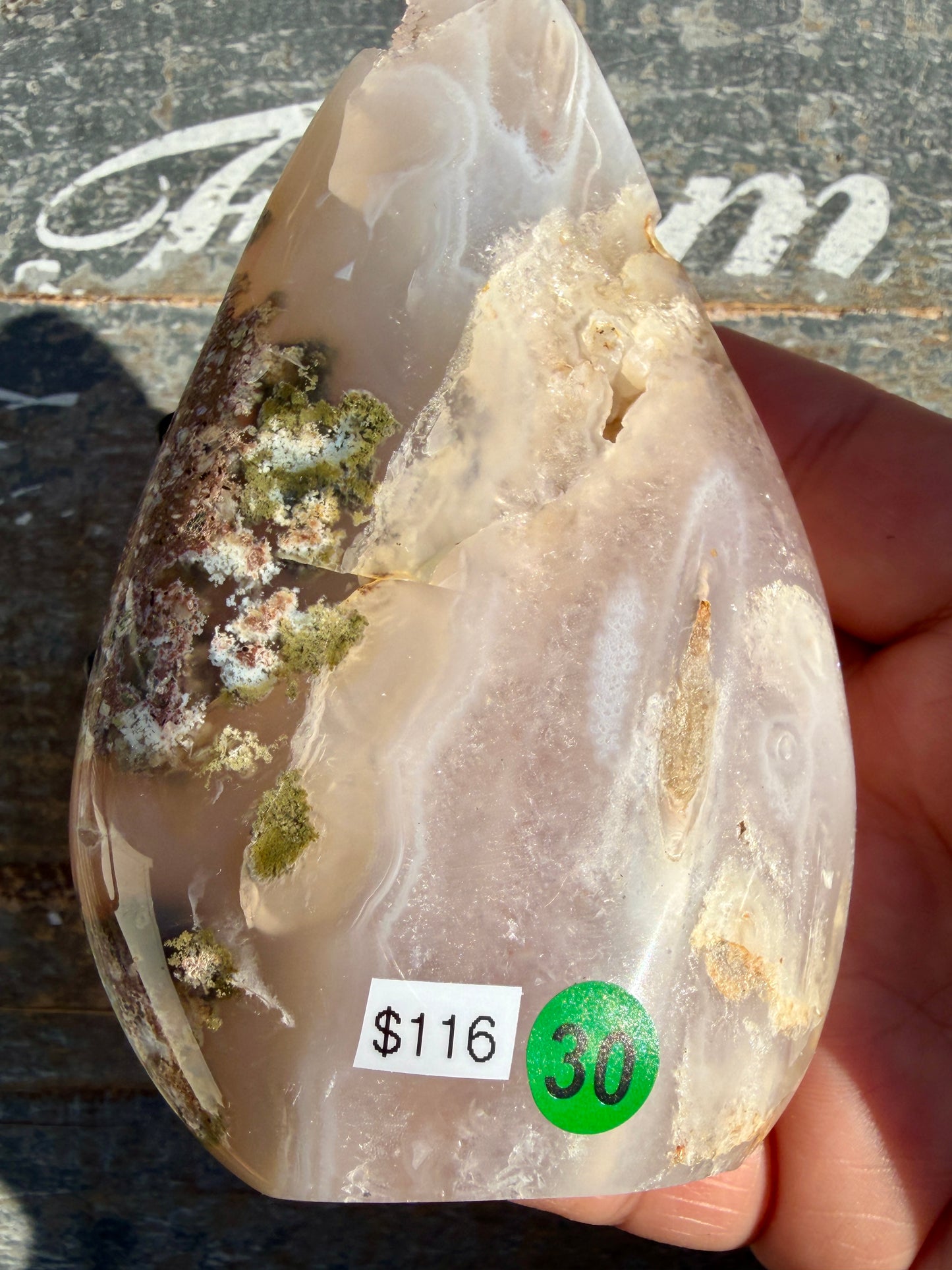 Gorgeous Scenic Moss Agate Freeform | Opt 30