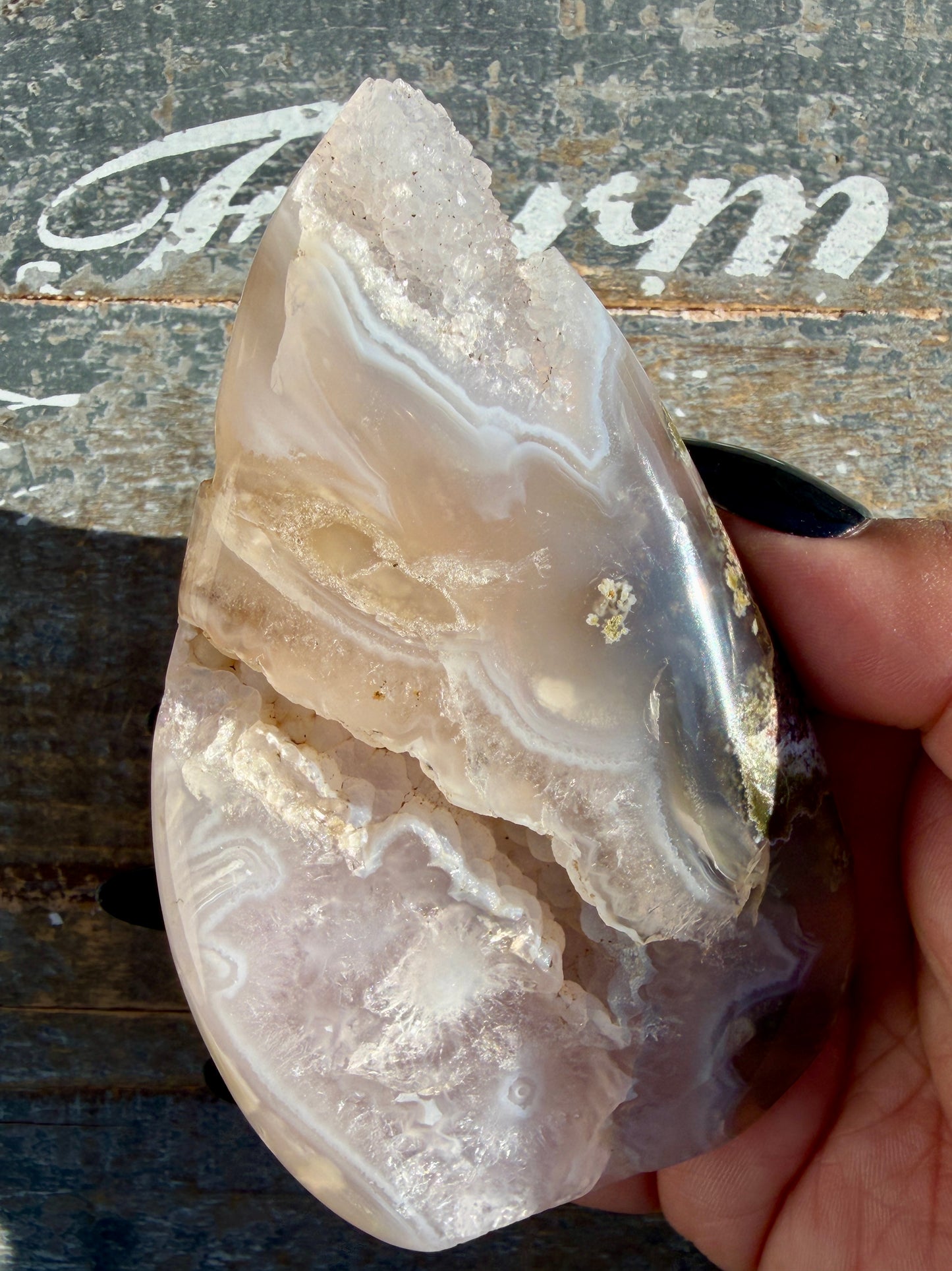Gorgeous Scenic Moss Agate Freeform | Opt 30
