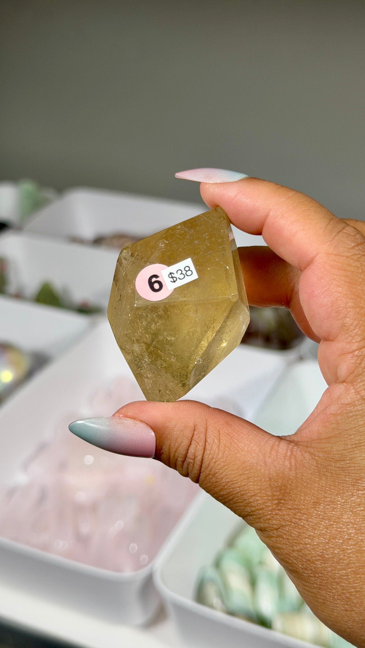 Gorgeous Natural Authentic Citrine Freeform | Brazil | Opt 6 | Denver Gem Show Find