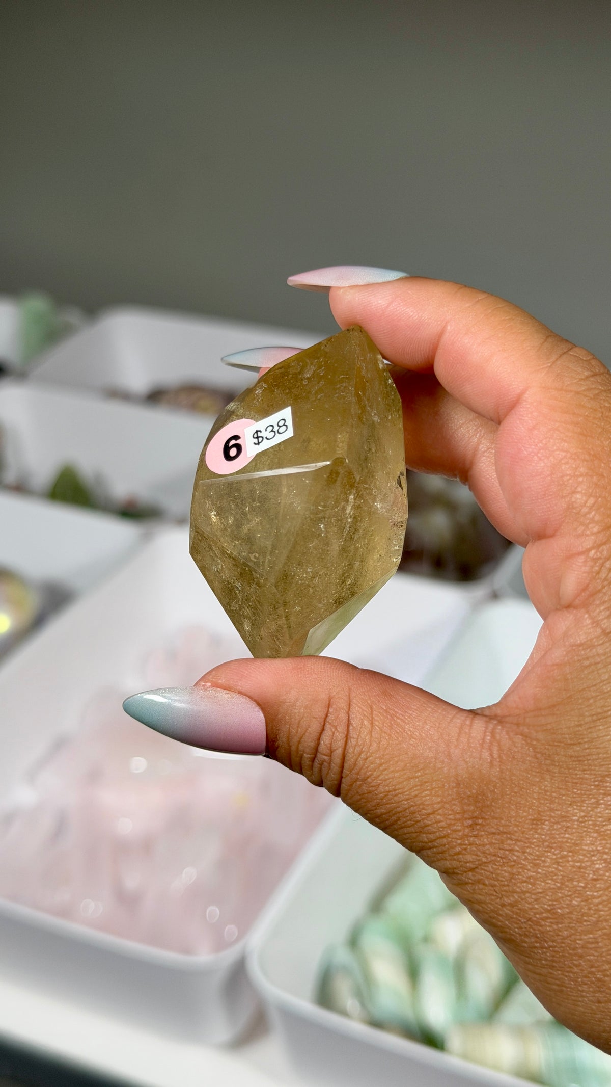 Gorgeous Natural Authentic Citrine Freeform | Brazil | Opt 6 | Denver Gem Show Find