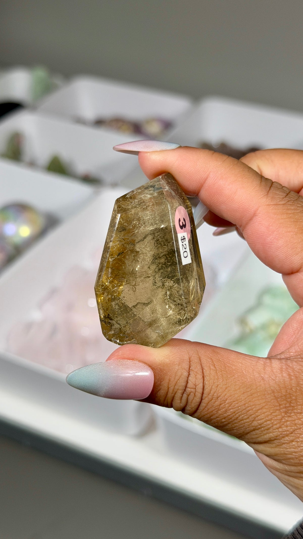 Gorgeous Natural Authentic Citrine Freeform | Brazil | Opt 3 | Denver Gem Show Find