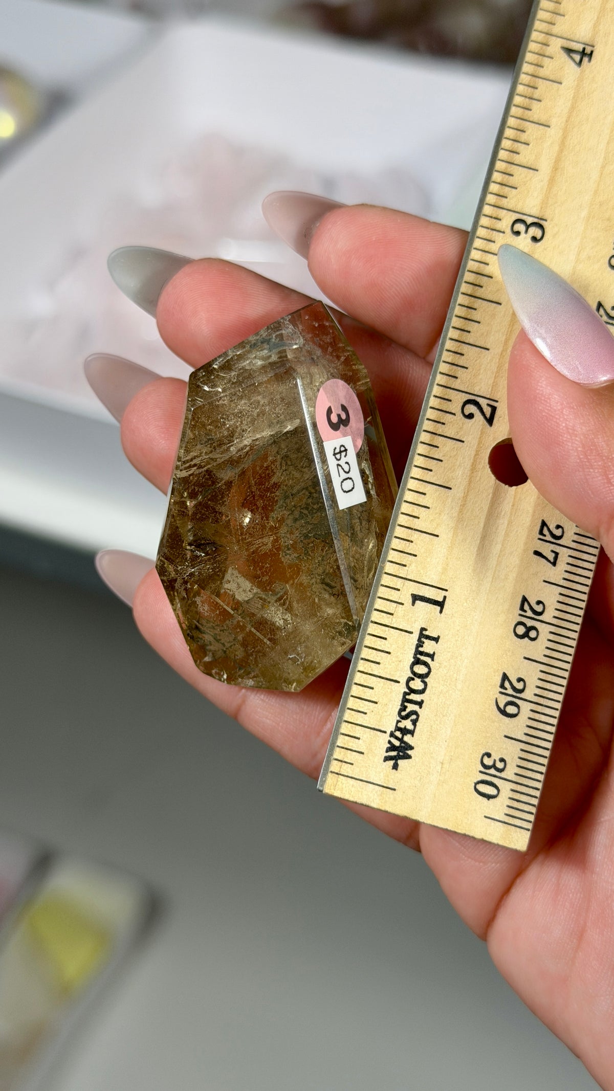 Gorgeous Natural Authentic Citrine Freeform | Brazil | Opt 3 | Denver Gem Show Find
