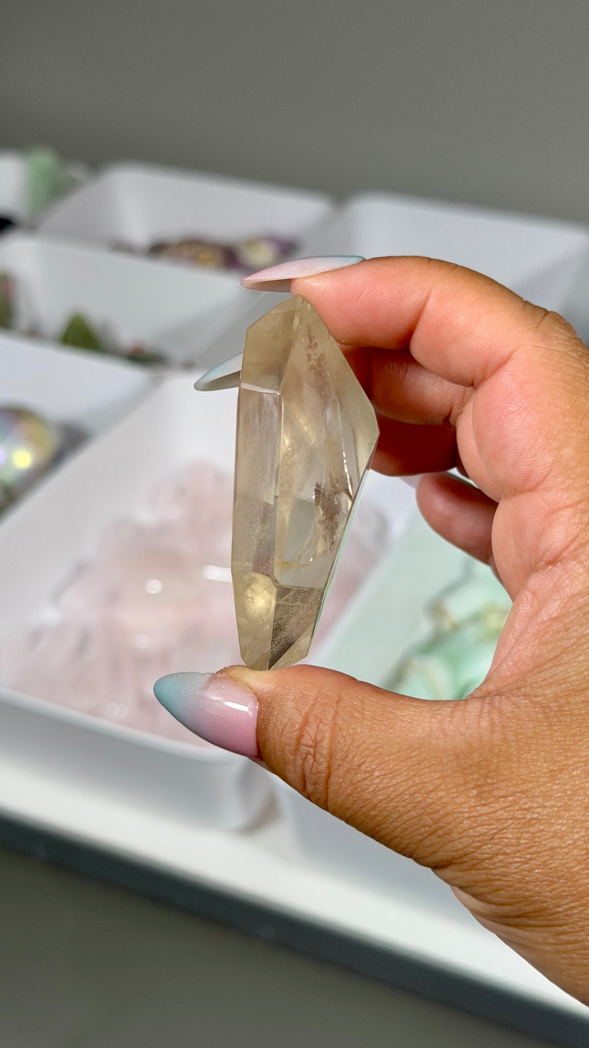 Gorgeous Girasol Quartz Freeform | Brazil | Opt 5 | Denver Gem Show Find