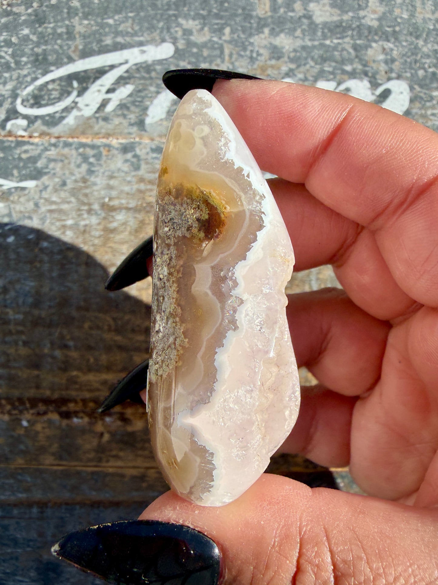 Gorgeous Scenic Moss Agate Freeform | Opt 27