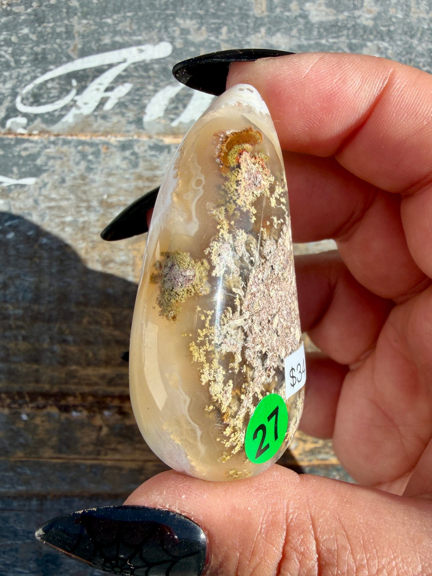 Gorgeous Scenic Moss Agate Freeform | Opt 27