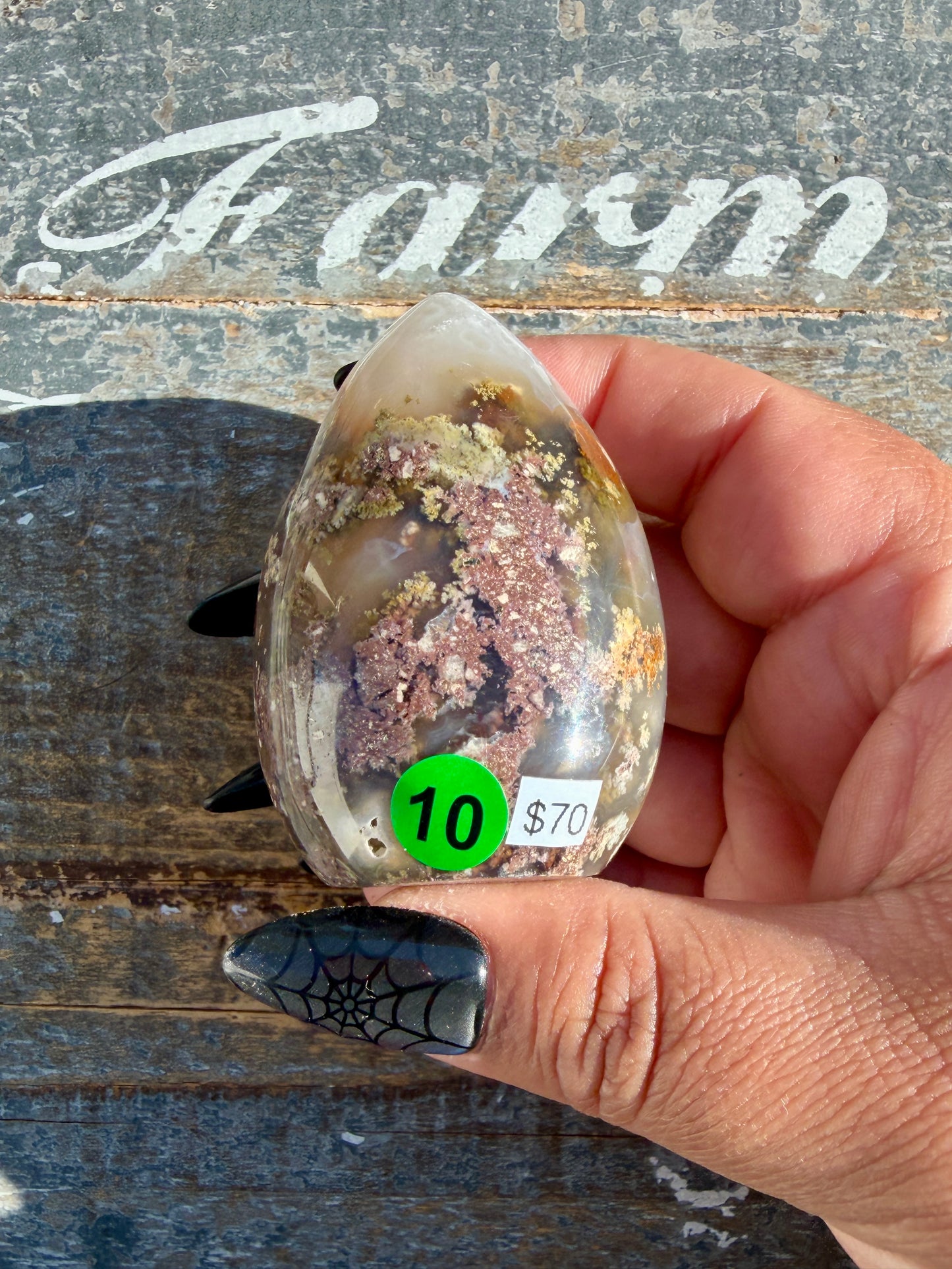 Gorgeous Scenic Moss Agate Freeform | Opt 10