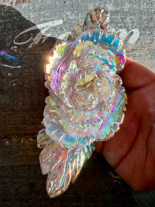 Gorgeous Aura Garden Quartz Rose | Opt C