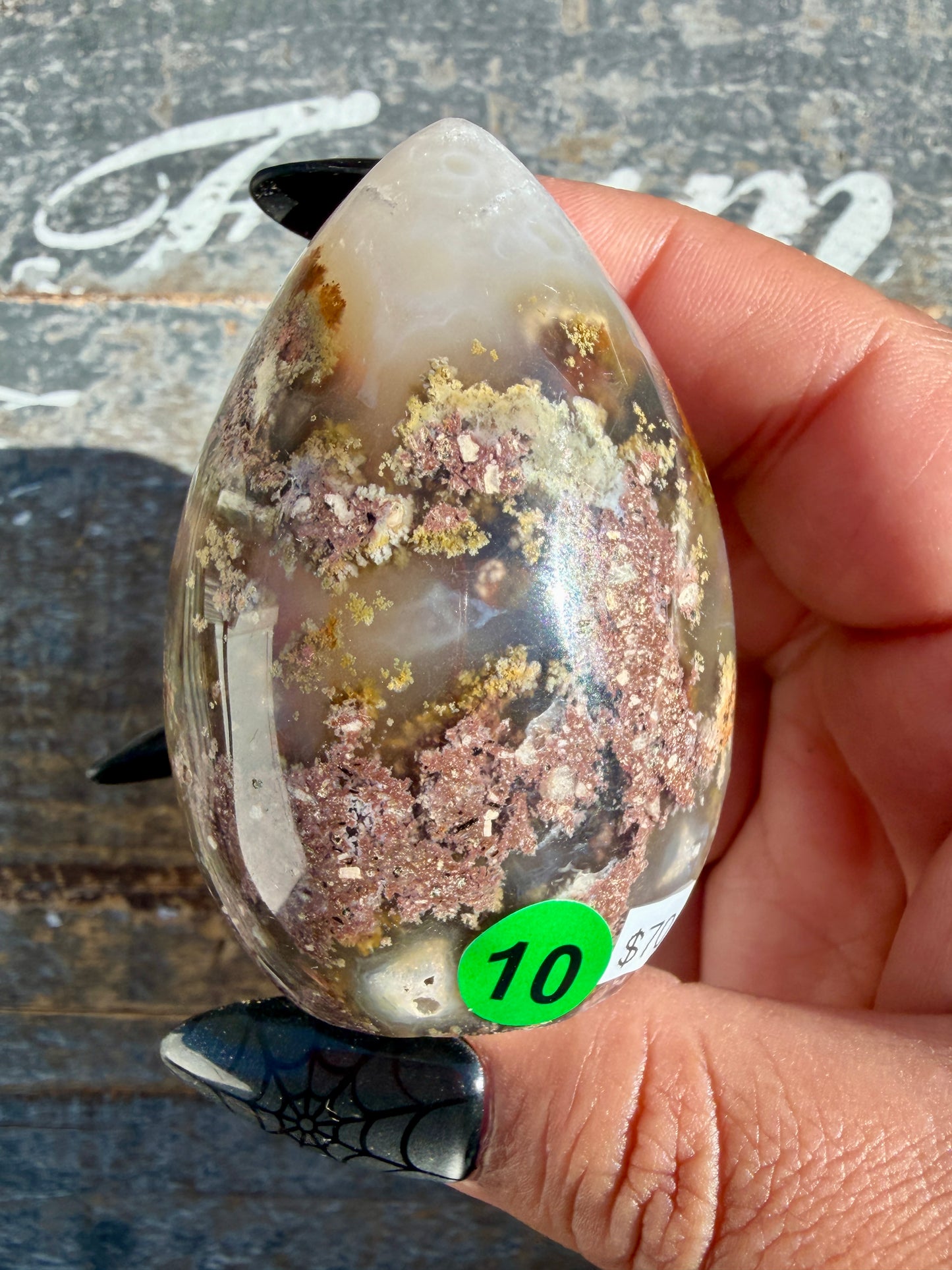 Gorgeous Scenic Moss Agate Freeform | Opt 10