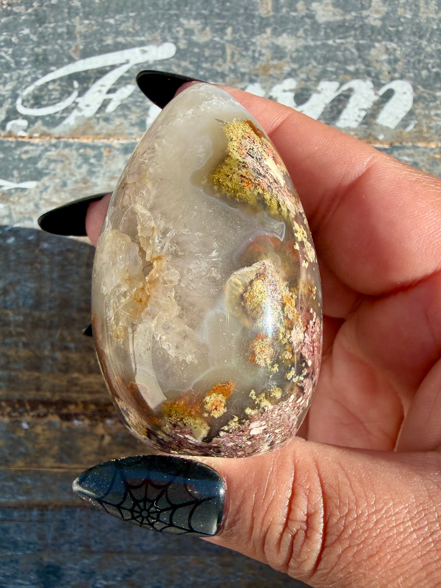 Gorgeous Scenic Moss Agate Freeform | Opt 10